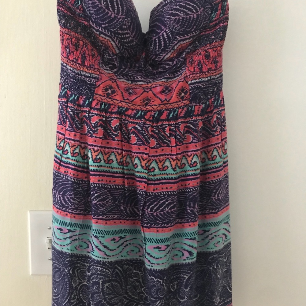 Tube top dress